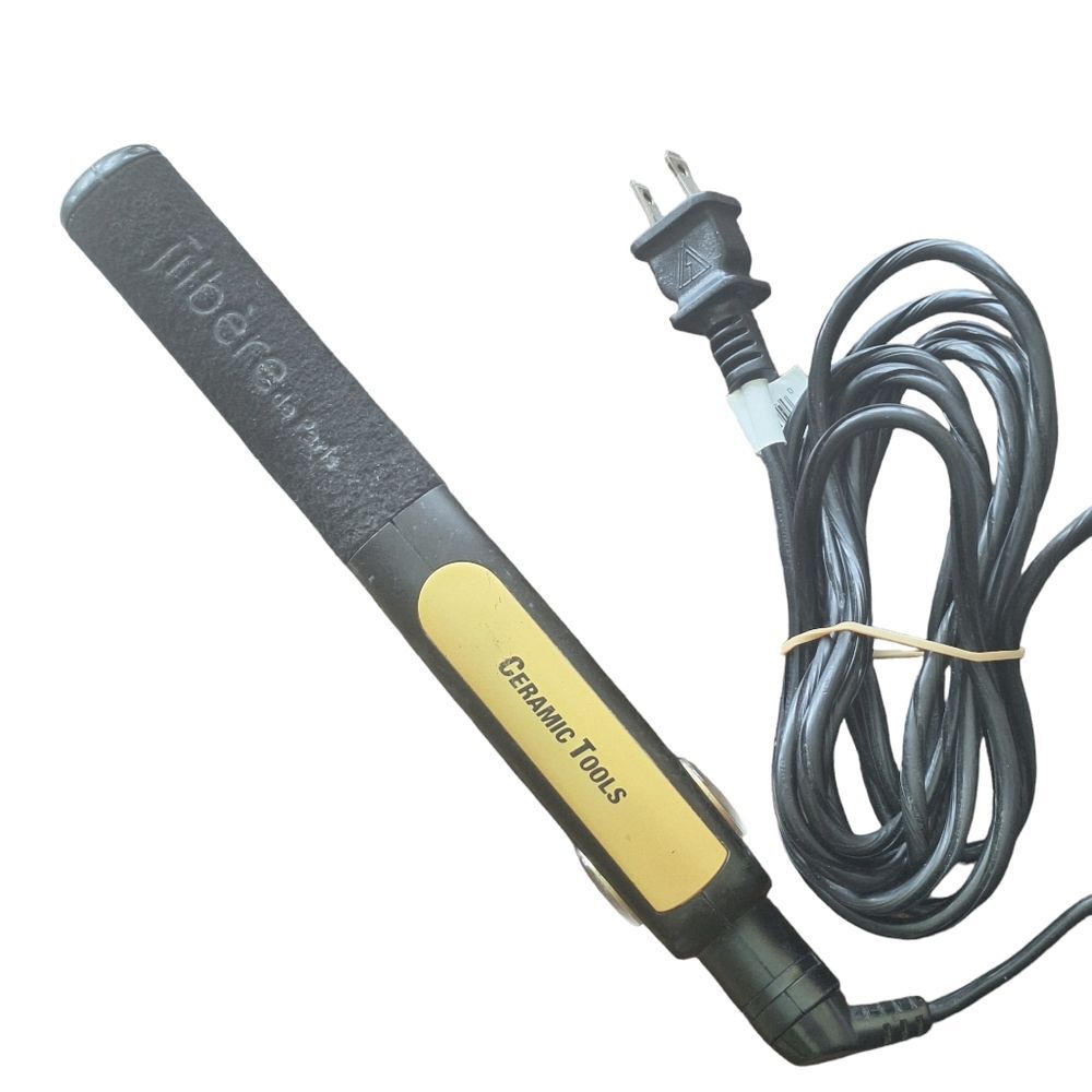 Jilbere De Paris Flat Iron Hair Straightener 1" JB2555 Ceramic Works Adjustable